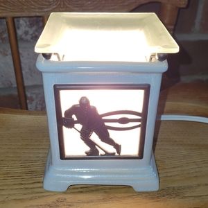 Sentsy Warmer Slapshot Hockey Theme Full Size 2010 Discontinued